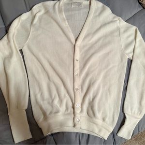 Vintage Jefflinks Cream Cardigan